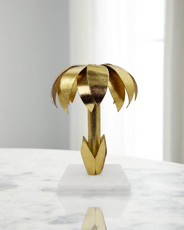 Palmy Palm Tree Candle Holder